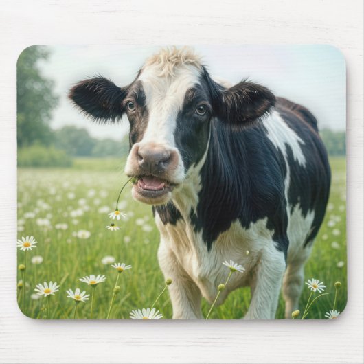 Daisy Die Kuh Mousepad (Vorne)