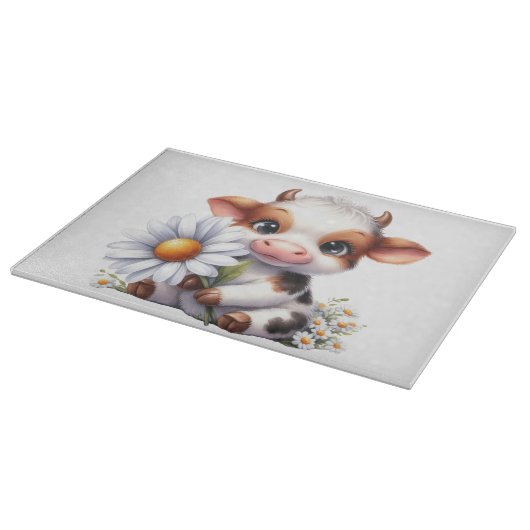 Daisy Die Kuh Schneidebrett (Ecke)