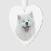 Daisy die samoyed ornament (Vorderseite)