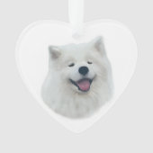 Daisy die samoyed ornament (Vorderseite)