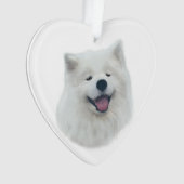 Daisy die samoyed ornament (Vorderseite)