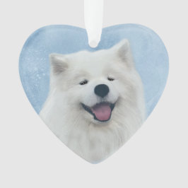 Daisy die samoyed ornament