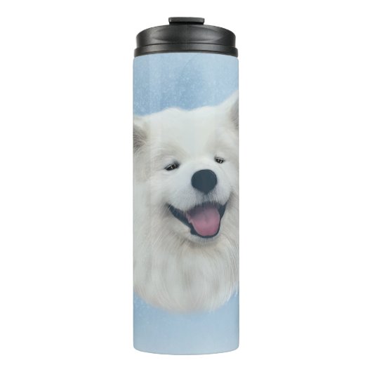 Daisy die samoyed thermosbecher (Vorderseite)