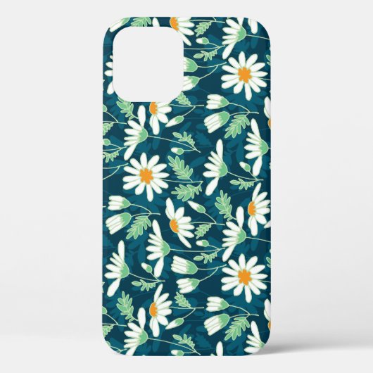 Daisy Ditsy Chamomile Romantische Print Case-Mate iPhone Hülle (Rückseite)