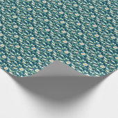 Daisy Ditsy Chamomile Romantische Print Geschenkpapier (Ecke)