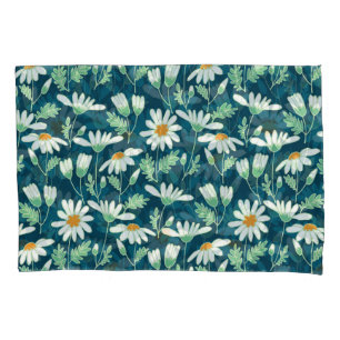 Daisy Ditsy Chamomile Romantische Print Kissenbezug