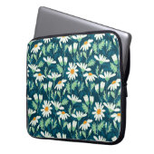 Daisy Ditsy Chamomile Romantische Print Laptopschutzhülle (Vorderseite Links)