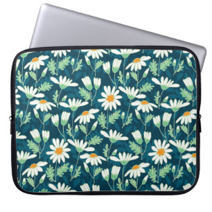 Daisy Ditsy Chamomile Romantische Print Laptopschutzhülle