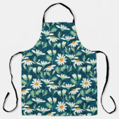 Daisy Ditsy Chamomile Romantische Print Schürze (Vorderseite)