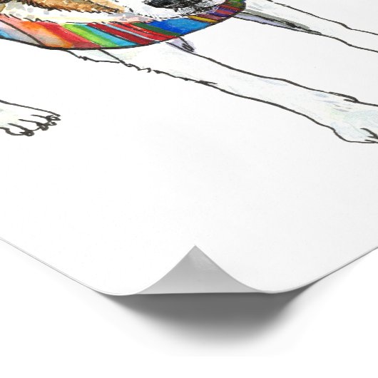 Daisy Dog Poster (Ecke)