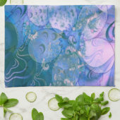 Daisy Doodle Geschirrtuch (Gefaltet)