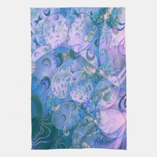 Daisy Doodle Geschirrtuch (Vertikal)