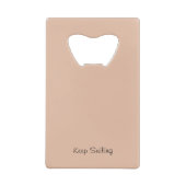 Daisy Doodle in Tinte und Wasserfarbe Geldbeutel Flaschenöffner (Rückseite)