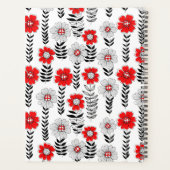 Daisy Doodles in rot und schwarz Planer (Rückseite)
