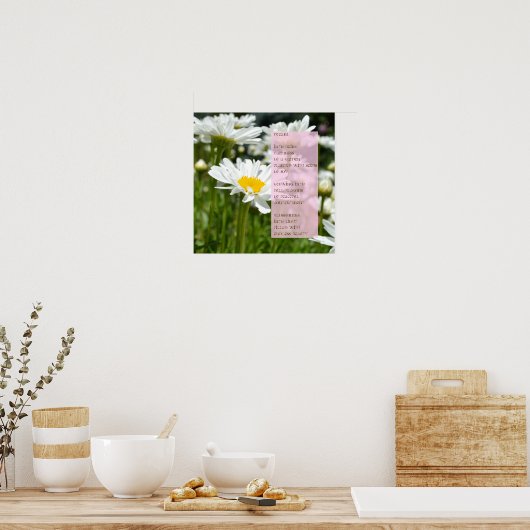 Daisy Dream Poster (Küche)