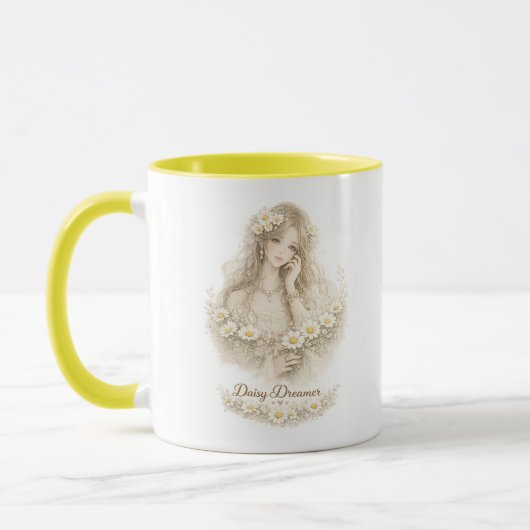 Daisy Dreamer Floral Daisy Tasse (Links)