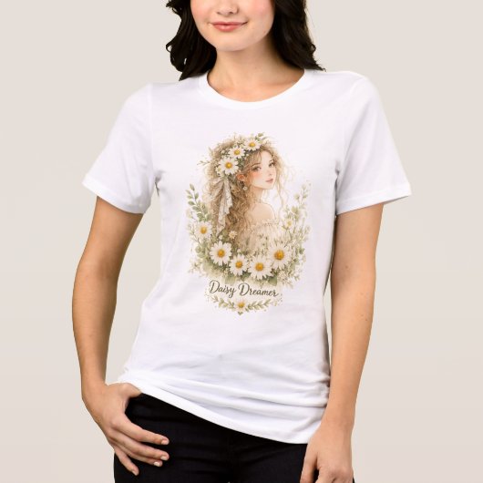 Daisy Dreamer Tri-Blend Shirt (Vorderseite)
