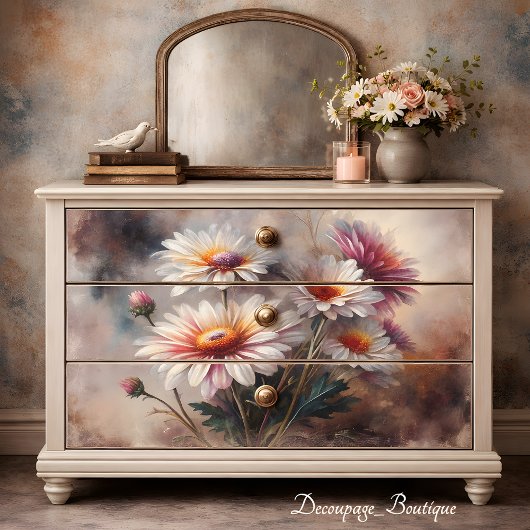 Daisy Dreams Decoupage Seidenpapier