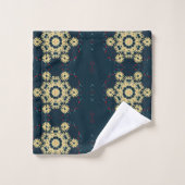 Daisy Dreams Mandala  Badhandtuch Set (Waschlappen)