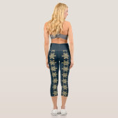 Daisy Dreams Mandala Capri Leggings (Rückseite)