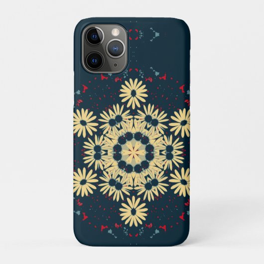 Daisy Dreams Mandala Case-Mate iPhone Hülle (Rückseite)