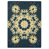 Daisy Dreams Mandala Klemmbrett (Rückseite)