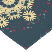 Daisy Dreams Mandala Kurzer Tischläufer (Ecke)