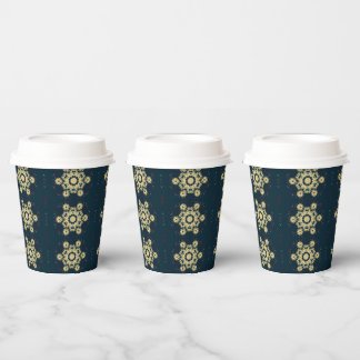 Daisy Dreams Mandala Pappbecher