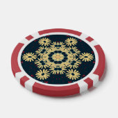 Daisy Dreams Mandala Pokerchips (Einzeln)