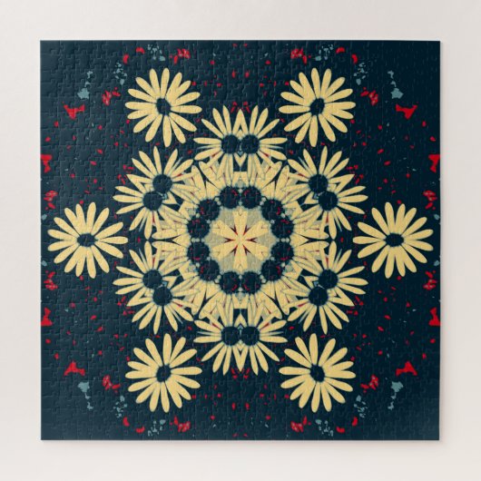Daisy Dreams Mandala Puzzle (Vertikal)