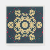 Daisy Dreams Mandala Serviette (Vorderseite)