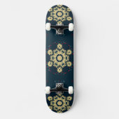 Daisy Dreams Mandala  Skateboard (Vorderseite)