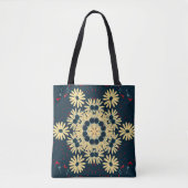 Daisy Dreams Mandala Tasche (Vorderseite)