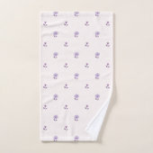 Daisy Dreams Pastel Lila Badhandtuch Set (Handtuch)