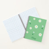 Daisy Dreams – Stylish Floral Notebook Notizblock (Innenseite)