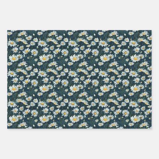 Daisy Dreams Wrapping Paper Geschenkpapier Set (Vorderseite 2)