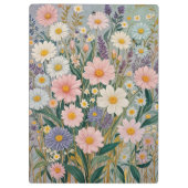 Daisy Dreamscape Personalisiert Klemmbrett (Rückseite)