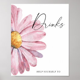 Daisy - Drinks Poster