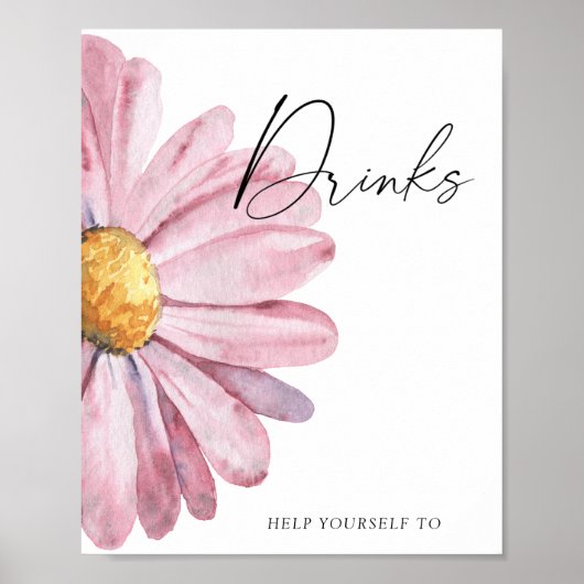 Daisy - Drinks Poster (Vorne)