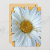 Daisy Einladungen Personalisiert Daisy RSVP Card (Vorne/Hinten)