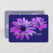 Daisy Einladungen Personalisiert Daisy RSVP Card (Vorne/Hinten)