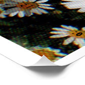 Daisy Emoji Faces Poster (Ecke)