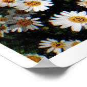 Daisy Emoji Faces Poster (Ecke)