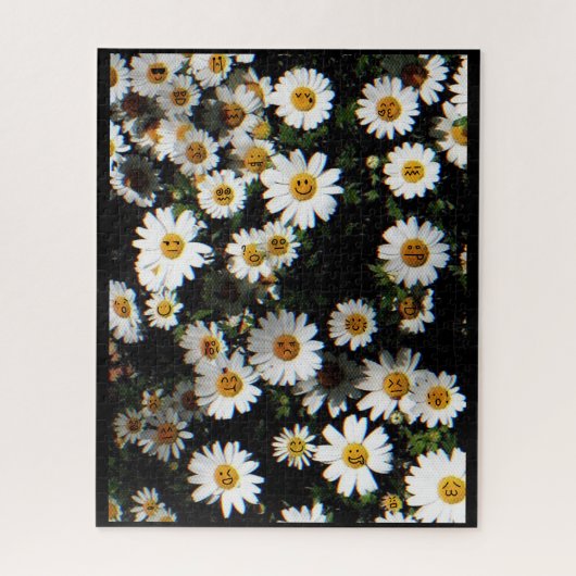 Daisy Emoji Faces Puzzle (Vertikal)