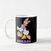 Daisy-Ente mit Osterkörbchen  Kaffeetasse (Links)