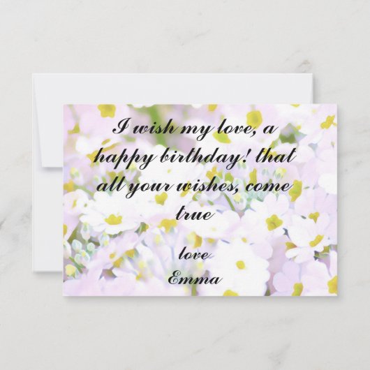 Daisy Ephemera vibrant color pink art (Rückseite)