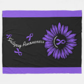 Daisy... Epilepsie Fleecedecke (Vorderseite (Horizontal))