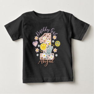 Daisy erste Geburtstagsklamotten Baby T-shirt