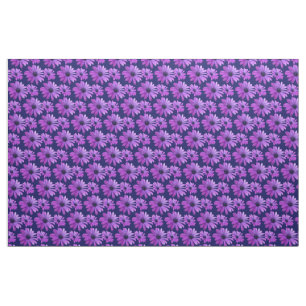 Daisy Fabric Blue Daisy Fabric Cotton oder Poly Stoff