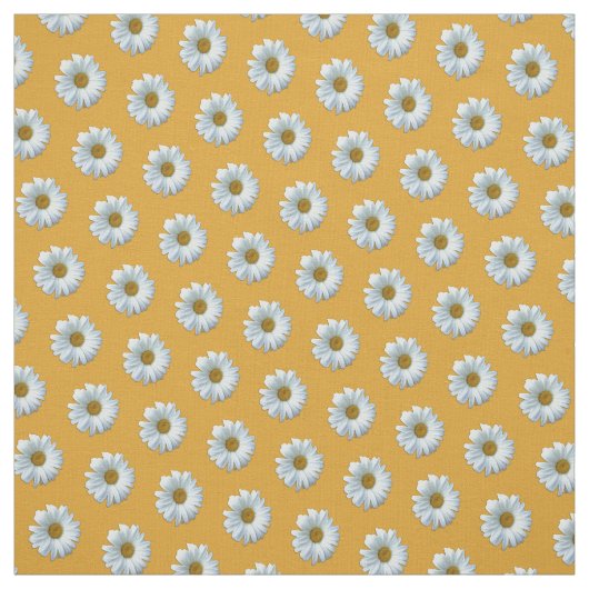 Daisy Fabric Lila Daisy Fabric Cotton oder Poly Stoff (Muster)